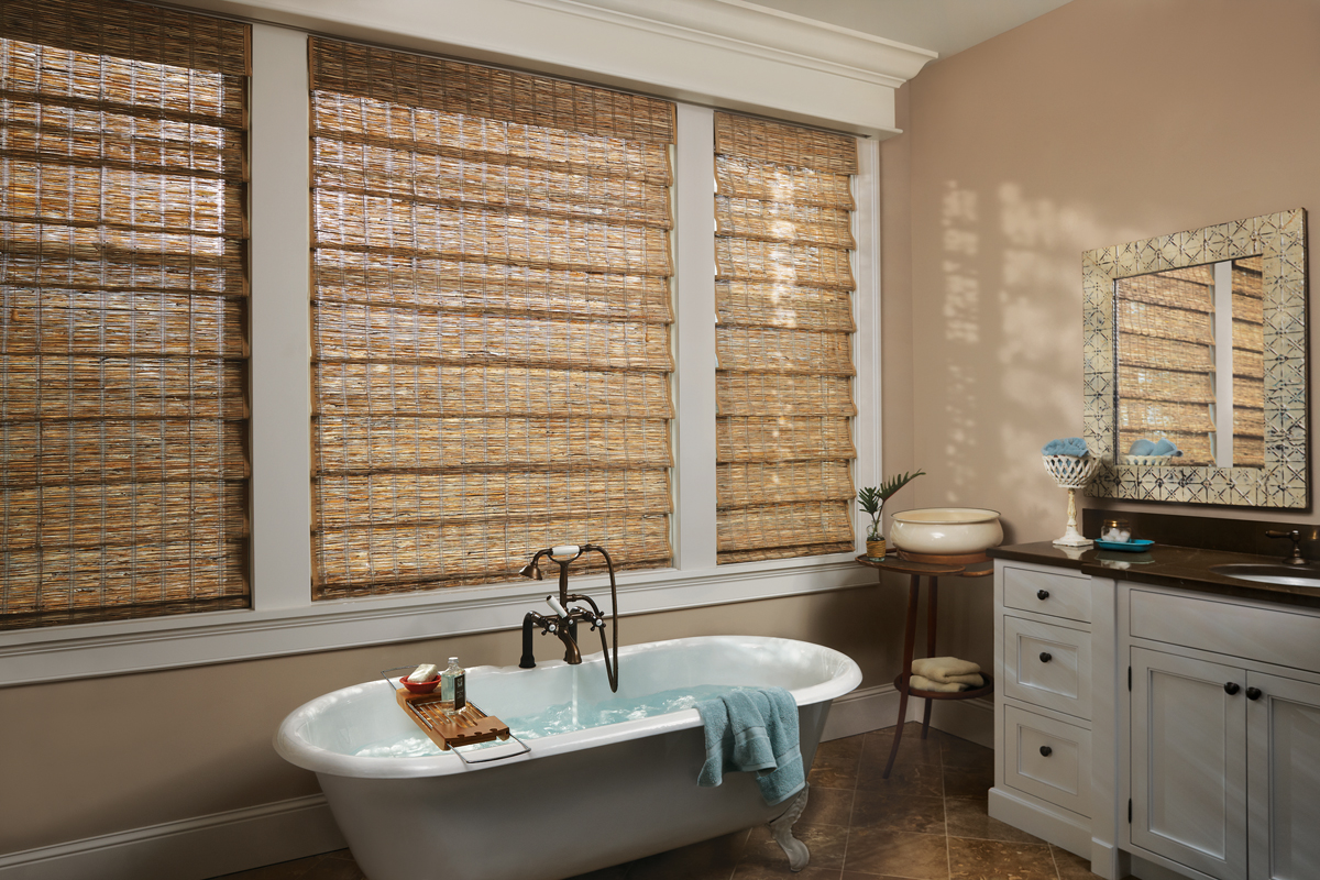 Woven Wood Shades are In