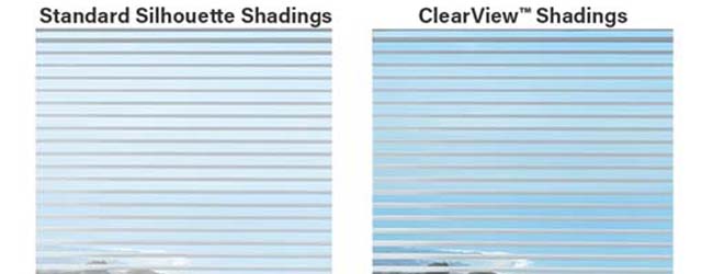 Hunter Douglas Silhouette® Clearview™ Window Shadings