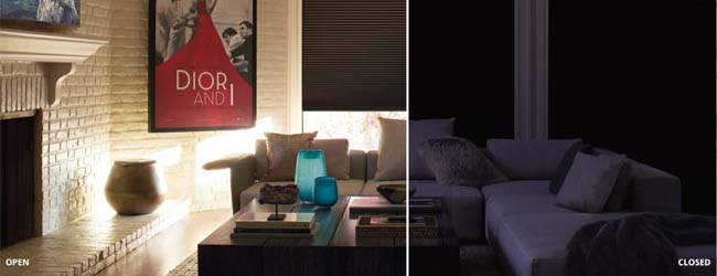 Duette® Honeycomb Shades with LightLock™