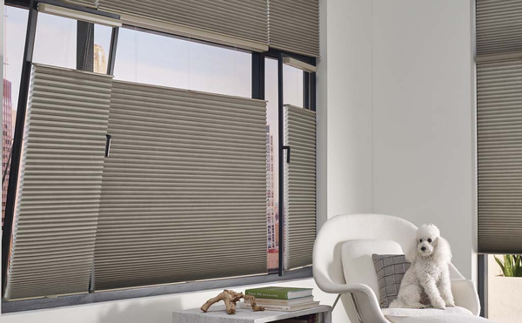 Duette® with TrackGlide™ Honeycomb Shades